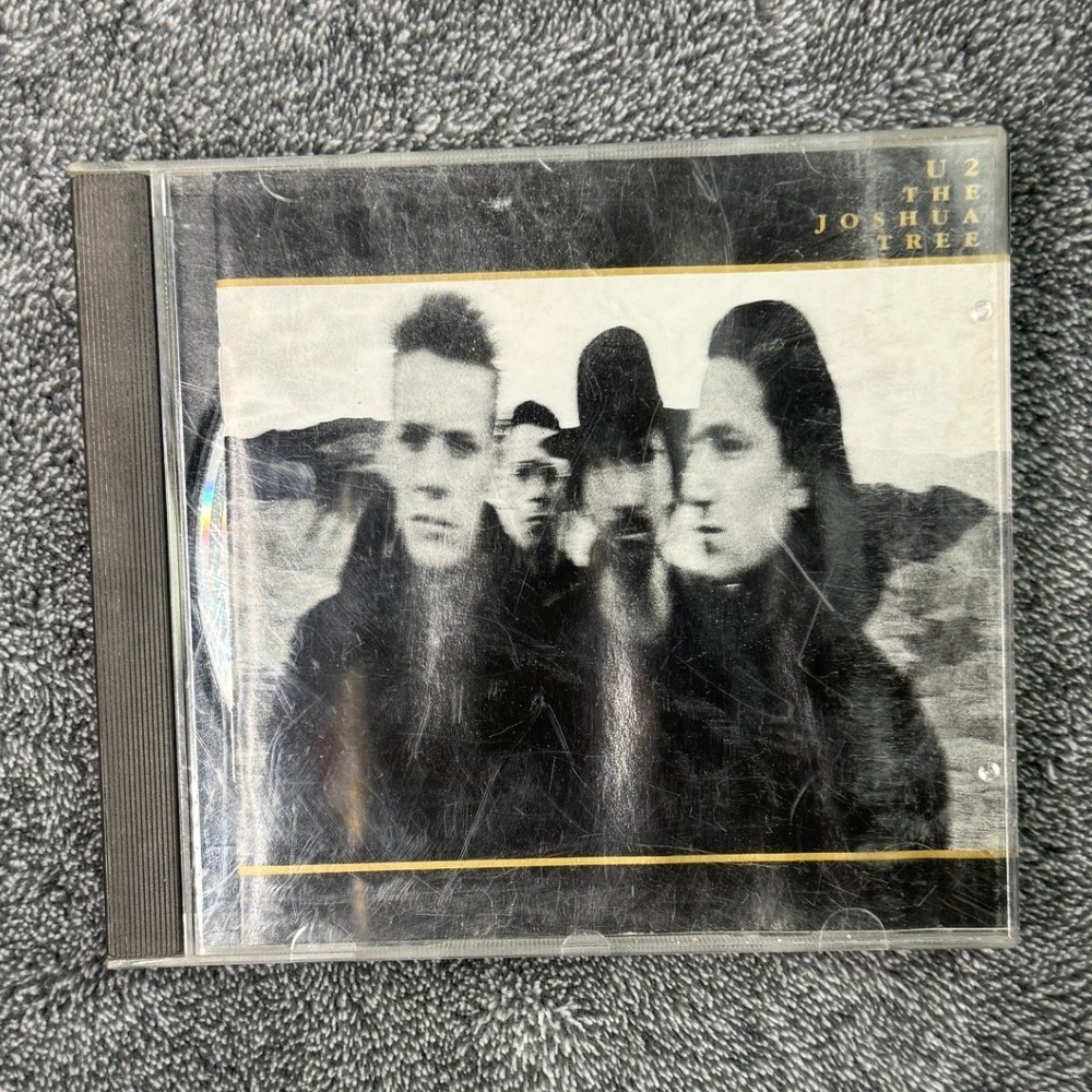 U2 The Joshua Tree CD 1987 Island Records Columbia House CRC I2 42298 Rock